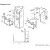 Купить  Шкаф духовой электрический HOMsair OEH6010BK2 в интернет-магазине Мега-кухня 13