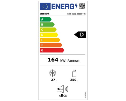Купить  Встраиваемый холодильник Liebherr IRBdi 5151 в интернет-магазине Мега-кухня 2