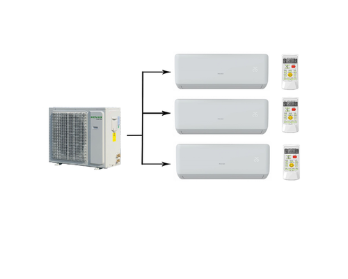 Купить  Мульти сплит-система на 3 комнаты Rovex 3M21UIHA/RS-M07IHA1*3 в интернет-магазине Мега-кухня 3