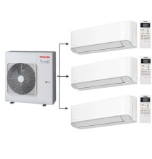 Мульти сплит-система на 3 комнаты Toshiba RAS- 3M26U2AVG-E/RAS-B07J2KVG-E*3шт