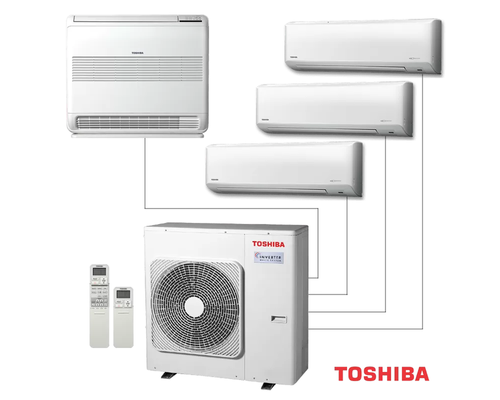 Купить  Внешний блок мульти сплит-системы на 4 комнаты Toshiba RAS-4M27G3AVG-E в интернет-магазине Мега-кухня 1