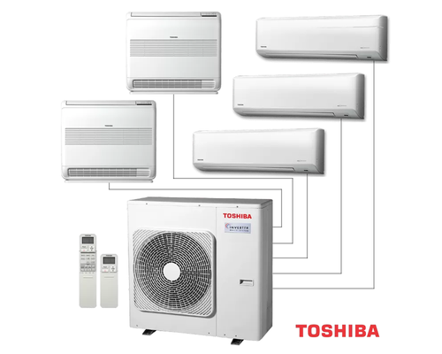 Купить  Внешний блок мульти сплит-системы на 5 комнат Toshiba RAS-5M34G3AVG-E в интернет-магазине Мега-кухня 1