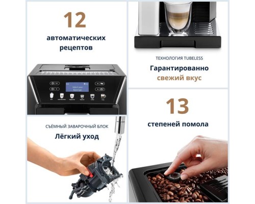 Купить  Кофемашина DeLonghi ECAM46.860.B в интернет-магазине Мега-кухня 5