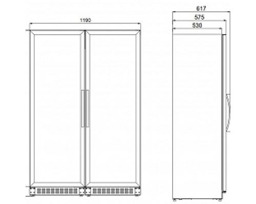 Купить  Винный шкаф Dometic C125G Double Classic в интернет-магазине Мега-кухня 4