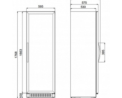 Купить  Винный шкаф Dometic C125G Classic в интернет-магазине Мега-кухня 4