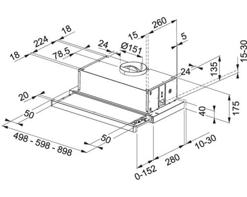 Купить  Вытяжка Franke FTC 532L GR/XS в интернет-магазине Мега-кухня 1