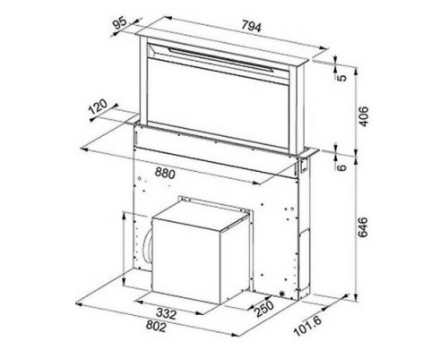 Купить  Вытяжка Franke FDW 908 IB XS в интернет-магазине Мега-кухня 3