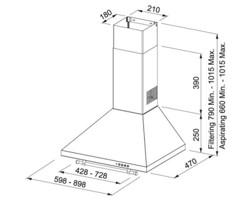 Купить  Вытяжка Franke FCM 902 GF в интернет-магазине Мега-кухня 1