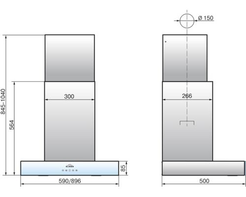 Купить  Вытяжка Elikor 90Н-1000-Е4Д в интернет-магазине Мега-кухня 1