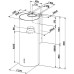 Купить  Вытяжка без купола Faber CYLINDRA PLUS BK Matt A37 335.0606.998 в интернет-магазине Мега-кухня 1