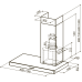 Купить  Вытяжка без купола Faber STILO SRM DX/SP A120,правая в интернет-магазине Мега-кухня 1