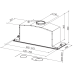 Купить  Встраиваемая вытяжка Faber INCA LUX 2.0 EG8 X A70 в интернет-магазине Мега-кухня 4