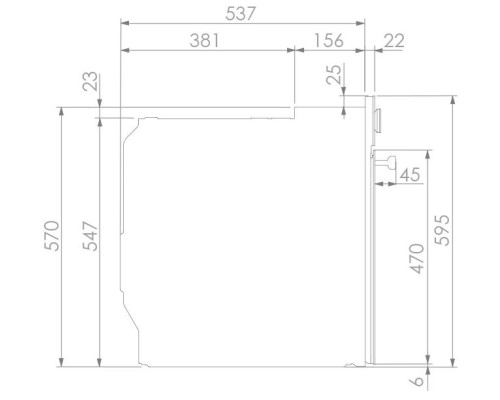 Купить  Духовой шкаф Pando PHP-962 в интернет-магазине Мега-кухня 4