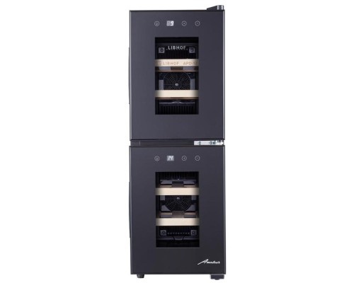 Купить  Винный шкаф Libhof APD-12 Black в интернет-магазине Мега-кухня 1