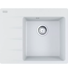 Мойка Centro CNG 611/211-62 TL Fragranite с крылом, цвет Белый, чаша слева