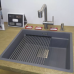 Купить Мойка Franke Kubus 2 KNG 110-52 Fragranite, цвет Грифельный серый в интернет-магазине Мега-кухня 3