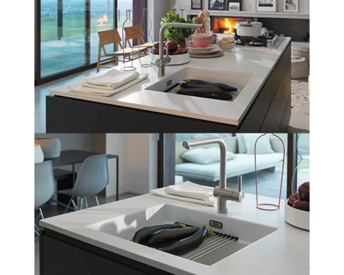 Купить Мойка Franke Kubus 2 KNG 110-52 Fragranite, цвет Грифельный серый в интернет-магазине Мега-кухня 9 Купить Мойка Franke Kubus 2 KNG 110-52 Fragranite, цвет Грифельный серый в интернет-магазине Мега-кухня 9