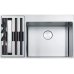 Купить Мойка Box Center BWX 220-54-27 TL рабочий центр слева в интернет-магазине Мега-кухня 1