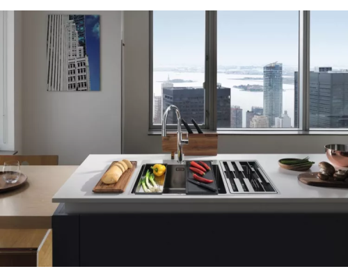 Купить Мойка Box Center BWX 220-54-27 TL рабочий центр слева в интернет-магазине Мега-кухня 12 Купить Мойка Box Center BWX 220-54-27 TL рабочий центр слева в интернет-магазине Мега-кухня 12