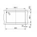 Купить Мойка Box Center BWX 220-54-27 TL рабочий центр слева в интернет-магазине Мега-кухня 16