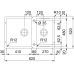 Купить Мойка Box BWX 220-41-27 в интернет-магазине Мега-кухня 11
