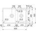 Купить Мойка Box BWX 220-41-27 в интернет-магазине Мега-кухня 23