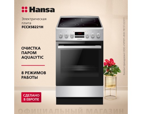 Купить  Электрическая плита Hansa FCCX58221H в интернет-магазине Мега-кухня 1