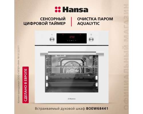 Купить Духовой шкаф Hansa BOEW68441 в интернет-магазине Мега-кухня 1 Купить Духовой шкаф Hansa BOEW68441 в интернет-магазине Мега-кухня 1