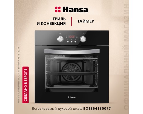 Купить Духовой шкаф Hansa BOEB64130077 в интернет-магазине Мега-кухня 1 Купить Духовой шкаф Hansa BOEB64130077 в интернет-магазине Мега-кухня 1