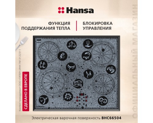 Купить  Электрическая панель Hansa BHC66504 в интернет-магазине Мега-кухня 3