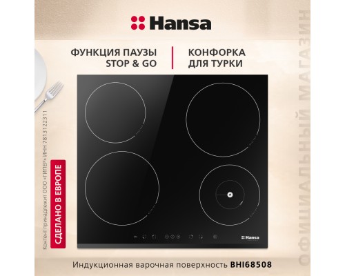 Купить  Индукционная панель Hansa BHI68508 в интернет-магазине Мега-кухня 1