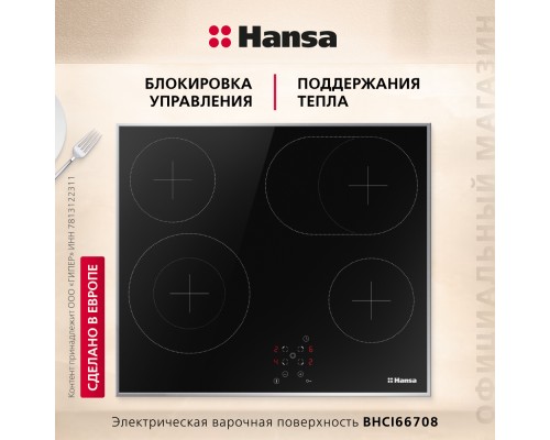 Купить  Электрическая панель Hansa BHCI66708 в интернет-магазине Мега-кухня 1