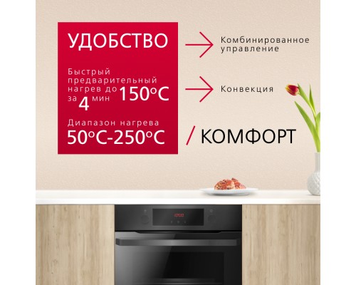 Купить Духовой шкаф Hansa BOES68454 в интернет-магазине Мега-кухня 3 Купить Духовой шкаф Hansa BOES68454 в интернет-магазине Мега-кухня 3