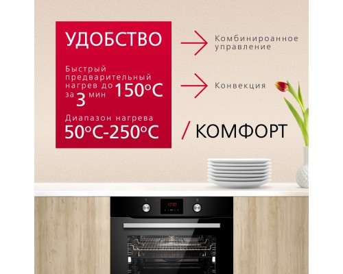 Купить Духовой шкаф Hansa BakingPro BOESS694001 в интернет-магазине Мега-кухня 2 Купить Духовой шкаф Hansa BakingPro BOESS694001 в интернет-магазине Мега-кухня 2