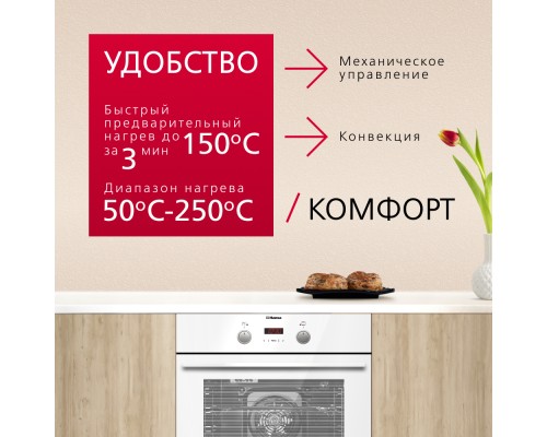 Купить  Духовой шкаф Hansa BOEW68465 в интернет-магазине Мега-кухня 2