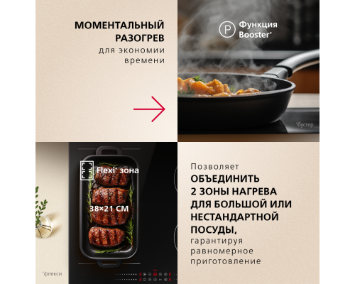 Купить  Индукционная варочная панель Hansa FORMA BHI68800 в интернет-магазине Мега-кухня 8
