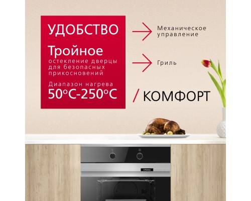 Купить  Духовой шкаф Hansa BOEI62000015 в интернет-магазине Мега-кухня 2