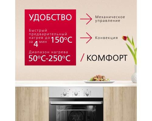 Купить Духовой шкаф Hansa BOEI681621 в интернет-магазине Мега-кухня 2 Купить Духовой шкаф Hansa BOEI681621 в интернет-магазине Мега-кухня 2