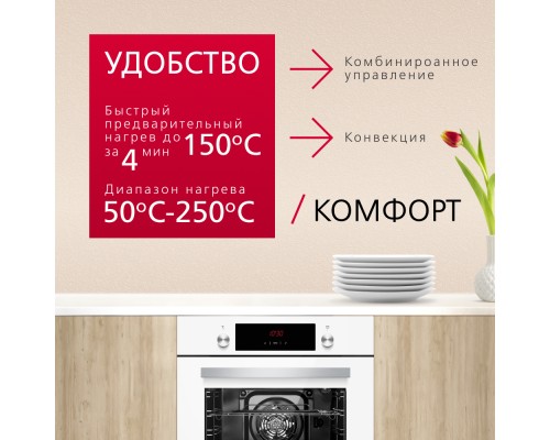Купить Духовой шкаф Hansa BOEW68411 в интернет-магазине Мега-кухня 3 Купить Духовой шкаф Hansa BOEW68411 в интернет-магазине Мега-кухня 3