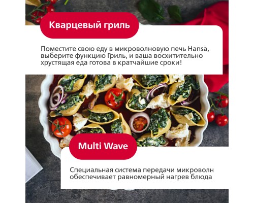 Купить  Встраиваемая микроволновая печь Hansa AMGB20E2GB в интернет-магазине Мега-кухня 5
