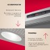 Купить  Козырьковая вытяжка Hansa OSP5111SIH в интернет-магазине Мега-кухня 4