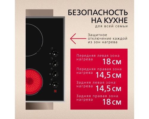 Купить  Электрическая панель Hansa BHCI65123030 в интернет-магазине Мега-кухня 4