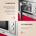 Купить  Встраиваемая микроволновая печь Hansa AMM20BMXH в интернет-магазине Мега-кухня 9