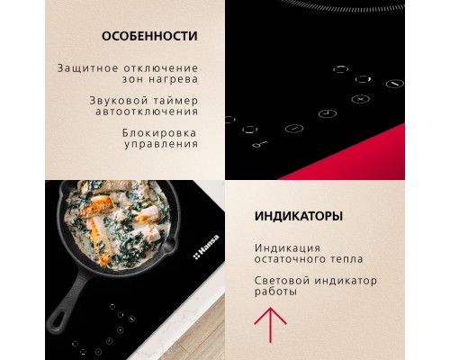 Купить  Электрическая панель Hansa BHC633005 в интернет-магазине Мега-кухня 4