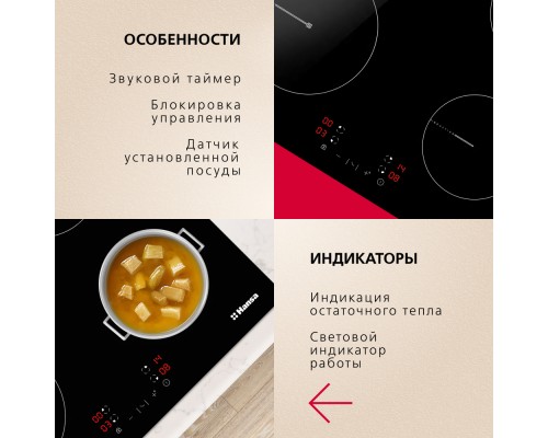 Купить  Индукционная панель Hansa BHI68312 в интернет-магазине Мега-кухня 5