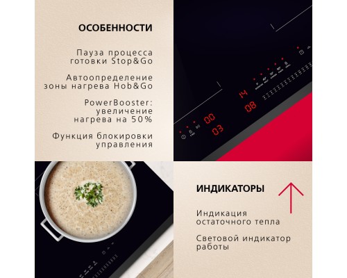 Купить  Индукционная панель Hansa BHI67116 в интернет-магазине Мега-кухня 8