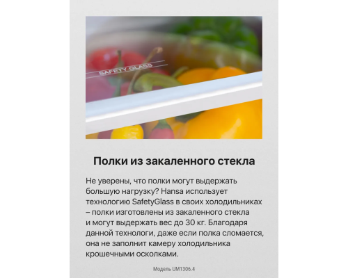 Купить  Встраиваемый холодильник Hansa UM1306.4 в интернет-магазине Мега-кухня 4