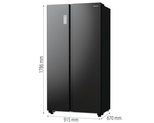 Купить  Холодильник с инверторным компрессором 547 л Hisense RS711N4AFE в интернет-магазине Мега-кухня 10
