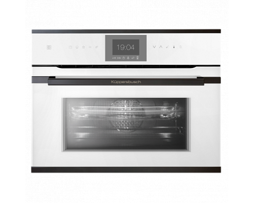 Купить Компактный духовой шкаф с микроволнами Kuppersbusch CBM 6550.0 W2 Black Chrome в интернет-магазине Мега-кухня