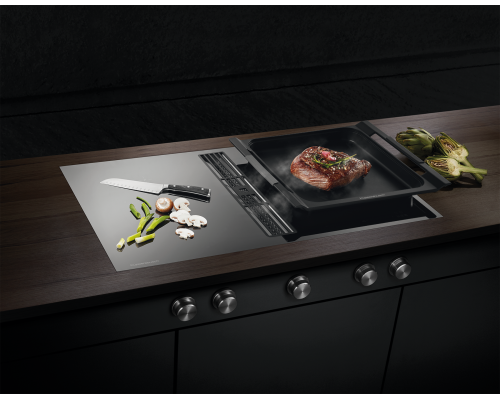 Купить Индукционная варочная панель с вытяжкой Kuppersbusch KMI 9850.0 SR Stainless Steel в интернет-магазине Мега-кухня 1 Купить Индукционная варочная панель с вытяжкой Kuppersbusch KMI 9850.0 SR Stainless Steel в интернет-магазине Мега-кухня 1